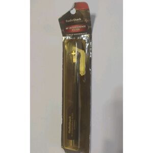 Radio Shack TV/VCR/FM Interference Filter 75-ohm, 54-900MHZ, 150-0579.